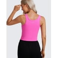 thumbnail image 3 of CRZ YOGA Womens Butterluxe Double Lined Tank Tops Scoop Neck Racerback Workout Tanks, 3 of 7
