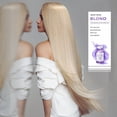 thumbnail image 4 of Blond Radiance- Blonde Hair Treatment- Hair Rescue | 6 Pack | Enhances Shine | Repairs Hair Strands | Neutralizes Brassiness | Removes Unwanted Tones | Deep Nourishment | Color Correcting, 4 of 11
