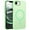 Green, variant on TJS for iPhone 16e Phone Case, Magnetic Ring Translucent Protective Cover (Black)