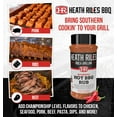 thumbnail image 6 of Heath Riles BBQ Rub - Hot Seasoning, Champion Pitmaster Recipe, Legendary BBQ Rubs For Smoking & Grilling, 70+ BBQ Championships, 2 lb./32 oz., 6 of 6