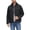 Dark Black, variant on Men's Winter Fleece Lined Coats Corduroy Thick Snow Long Sleeve Coat Fall Spring Fashion Cozy Dark Black Small