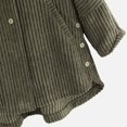 thumbnail image 4 of Manteau à Capuche Ample avec Poches et Boutons pour Femmes, 4 of 5