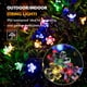 thumbnail image 3 of Luces LED de cadena solares impermeables 50 para exteriores JAMW multicolor, 3 of 5