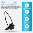 thumbnail image 3 of MARINE CITY Universal Motor Flusher Engine Ear Muffs, Round Cup, Easy Installation, Durable and Strong, Outboard Garden Hose Connection for Boats, 3 of 7