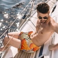 thumbnail image 2 of luoweisi Men's Beach Shorts Quick Dry Swim Trunks with Mesh Lining Shell XL, 2 of 5