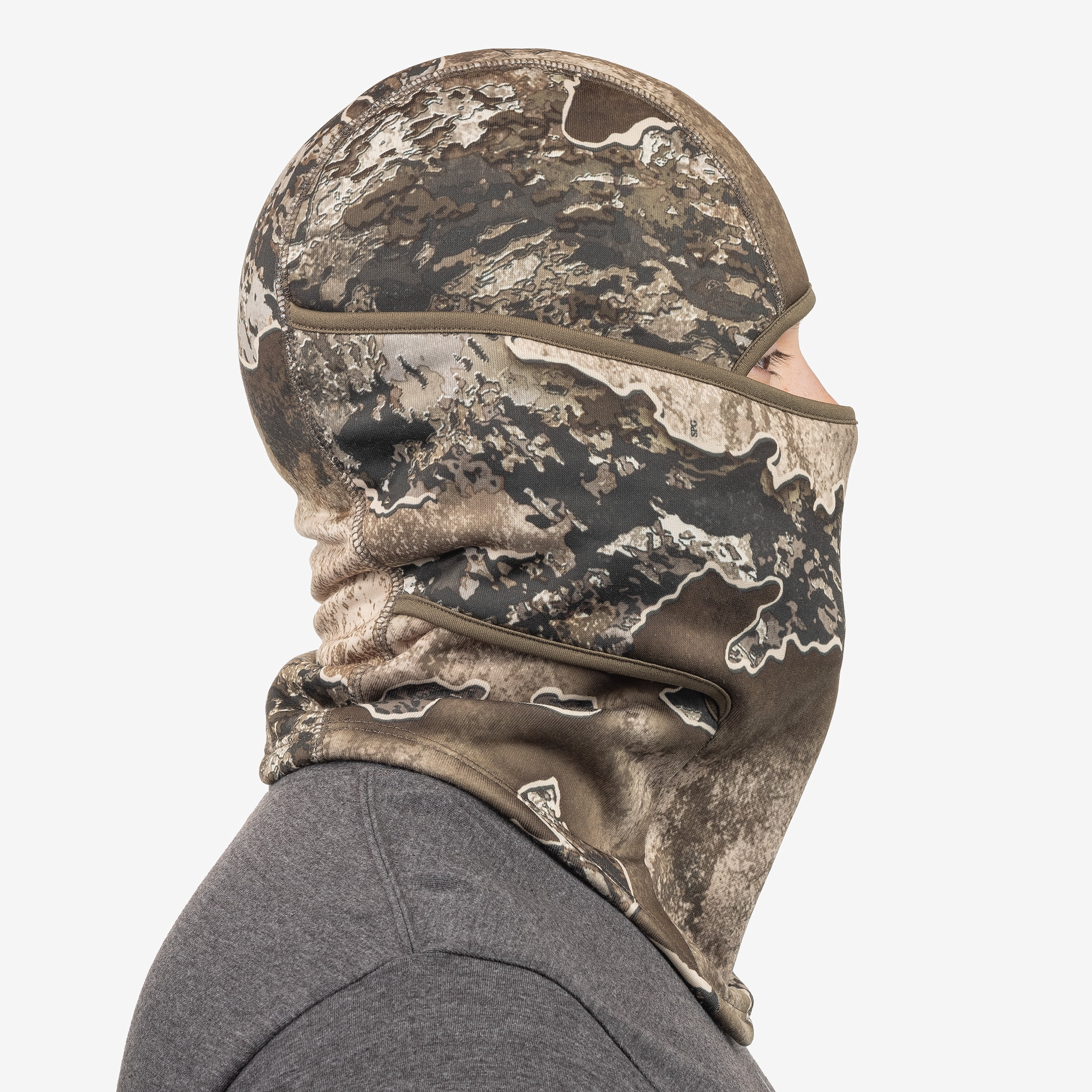 Huntworth Men's Renegade Midweight 4-in-1 Adjustable Balaclava – RealTree Excape® Camo