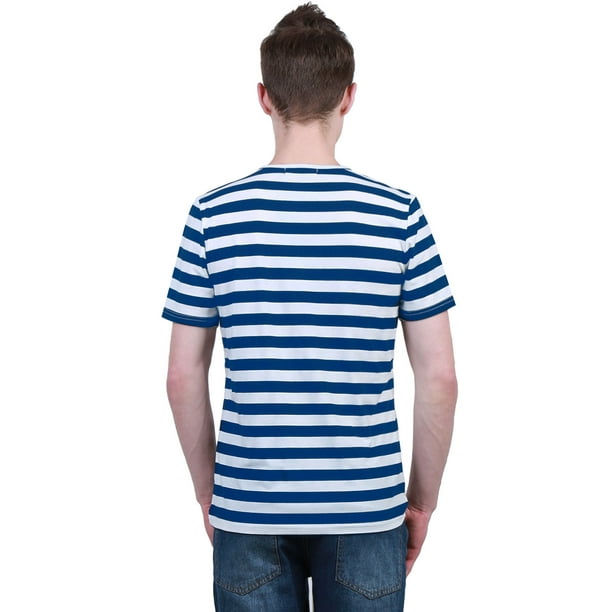 Las Mejores Ofertas En Rayas Cotton T-Shirts For Men