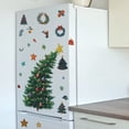 thumbnail image 2 of Christmas Tree Star Garland Kitchen Refrigerator Stickers Home Beautification Decoration Wall Stickers, 2 of 4