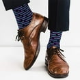 thumbnail image 3 of BG Premium Men's Dress Socks 3 Pairs Gift Set - Fits 10-13 - Solid, Striped, Argyle & More, 3 of 7