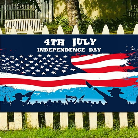 

A Of To Your Celebrations With Our Independence Day Banner（180x110cm）