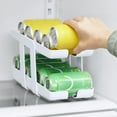 thumbnail image 6 of YouCopia RollDown® Beverage Can Dispenser, Space-Saving 2-Tier Drink Organizer for Fridge Storage, 6 of 8