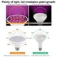 thumbnail image 5 of Injueey Grow Light E27 Interior Sala de estar Sótano Planta de alta potencia Cultivo Azul Espectro rojo Lámpara IP42 Impermeable 85-265V Plántulas 126 Jardín y Patio  300 cuentas Injueey HA011807-03, 5 of 6
