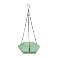 thumbnail image 5 of Hexagonal Hanging Hummingbird Feeder, Multiple Colors Available, 2 in 1 Outdoor Bird Water & Seed Feeding Tray for Garden Patio Backyard, 5 of 6