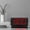 Red, variant on 1.8-Inch LED Digital Clock with 90° Rotating Red Backlight, Sleep Timer, And Alarm - Modern Black Home Decor Design, No Power Required, Bedside Alarm Clock, Modern Digital Clock