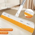 thumbnail image 5 of 1pcs Broom Dust-free Scraper Black Technology To Scrape Toilet Silicone Wiper Broom Bathroom Glass Wiper, 5 of 5
