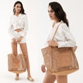 thumbnail image 2 of Bolsa de playa HOXIS Mesh de nailon y poliéster para mujer, 2 of 6