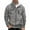 Light Gray, variant on Men Hoodies Casual Hoodies for Men with No Hood Full Zip Sweatshirt Color: Light Gray Size: L