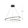 thumbnail image 4 of PD11132-AN-Kuzco Lighting-Twist - 59W LED Pendant-7.88 Inches Tall and 32 Inches Wide-Antique Brass Finish, 4 of 7