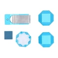 thumbnail image 4 of Billiard Chalk Holder, Pool Chalk Clip 3 Layers Wear Resistant   For Billiard Accessories Blue, 4 of 8