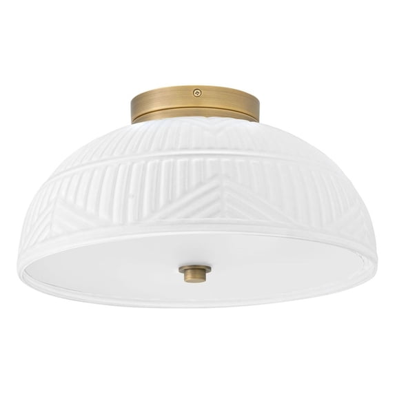 Hinkley Lighting - Devon - 10W 2 LED Small Flush Mount In Modern Style-6.5