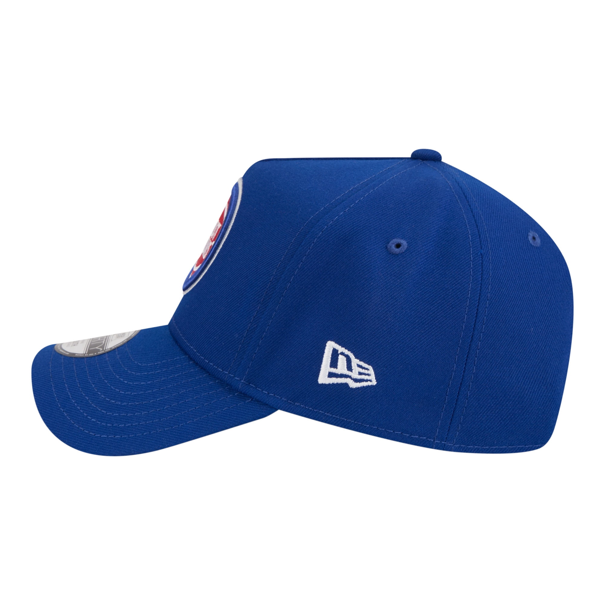 Youth New Era  Blue Detroit Pistons 9FORTY A-Frame Adjustable Hat