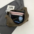thumbnail image 2 of Bolso Hombro Mujer Gamuza Elegante Bandolera Hobo Diario () Verde, 2 of 9