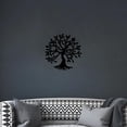 thumbnail image 4 of Sdcart Metal Tree of Life Decor, Metal Wall Decor, Tree Art Wall Decor, Metal Wall Art, Tree of Life Decor, Living Room Bedroom Indoor Outdoor Metal Wall Art Hangings (04), 4 of 6