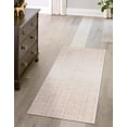 thumbnail image 3 of Unique Loom Gemstone Collection Area Rug - Topaz (2' 7" x 12' Runner Ivory/Brown), 3 of 12