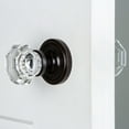 thumbnail image 5 of Nostalgic Warehouse Clawal_Dp_Nk Vintage Luxe Waldorf Lead Crystal Octagon Dummy Door Knob, 5 of 5