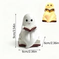 thumbnail image 3 of BiFandian Ghost Reading Book Table Lamp, Adorable Ghost Reading Night Light Halloween Decorations, Cute Ghost Reader LED Light for Reading Corner Bedroom, Halloween Decorative Light, 3 of 7