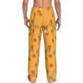 thumbnail image 6 of Cauagu Honeycomb Mens Pajama Pants Sleep & Lounge Pants,PJ Bottoms with Pockets-Medium, 6 of 7