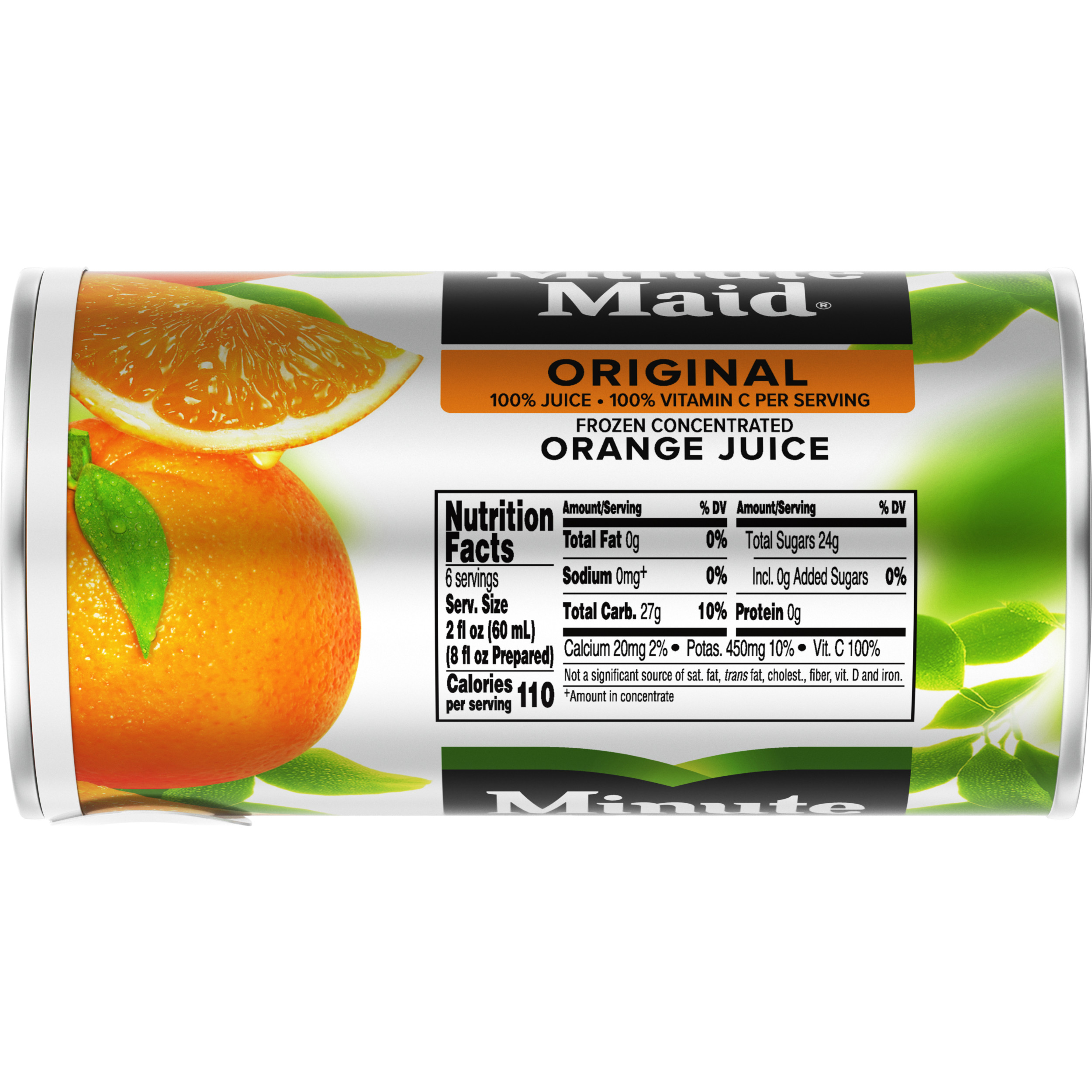 Minute Maid Orange Juice Fruit Juice 12 Fl Oz Walmart Com