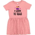 thumbnail image 3 of Inktastic I Love to Read Girls Toddler Dress, 3 of 5