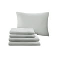thumbnail image 6 of Home Essence Tufted 24 Piece Bed in a Bag, King with Comforter, Bed Skirt, Shams, Flat Sheet, Fitted Sheet, Pillowcase, Decorative Pillow, Euro Shams, Curtain, Valance, Tie Backs, 6 of 17