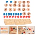 thumbnail image 3 of 1 Set Kids Wooden Math Toys Number Cognitive Plaything Early Education Toys, 3 of 7