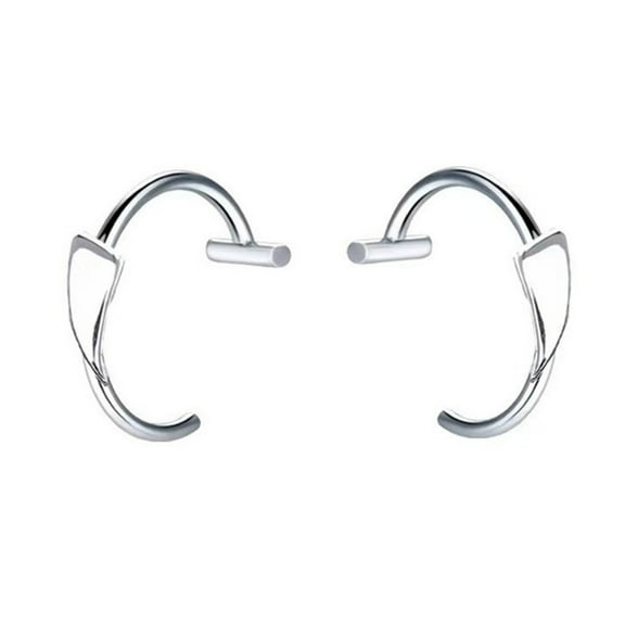 Vampires Fangs Lip Rings Not Piercing Jewelry Stainless Steel Clip on Jewelry Exaggerated Jewelry for Parties and Cosplay