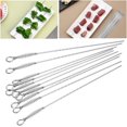 thumbnail image 5 of Brochettes de Barbecue en Acier Inoxydable pour Griller la Viande Lot de 10, 5 of 5