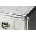 thumbnail image 2 of Butler Specialty Industrial Chic Midway Aviator Side Table In Silver, 2 of 3