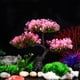 thumbnail image 3 of 1 juego de plantas artificiales de plástico para acuario, realistas, para pecera de tortugas., 3 of 8