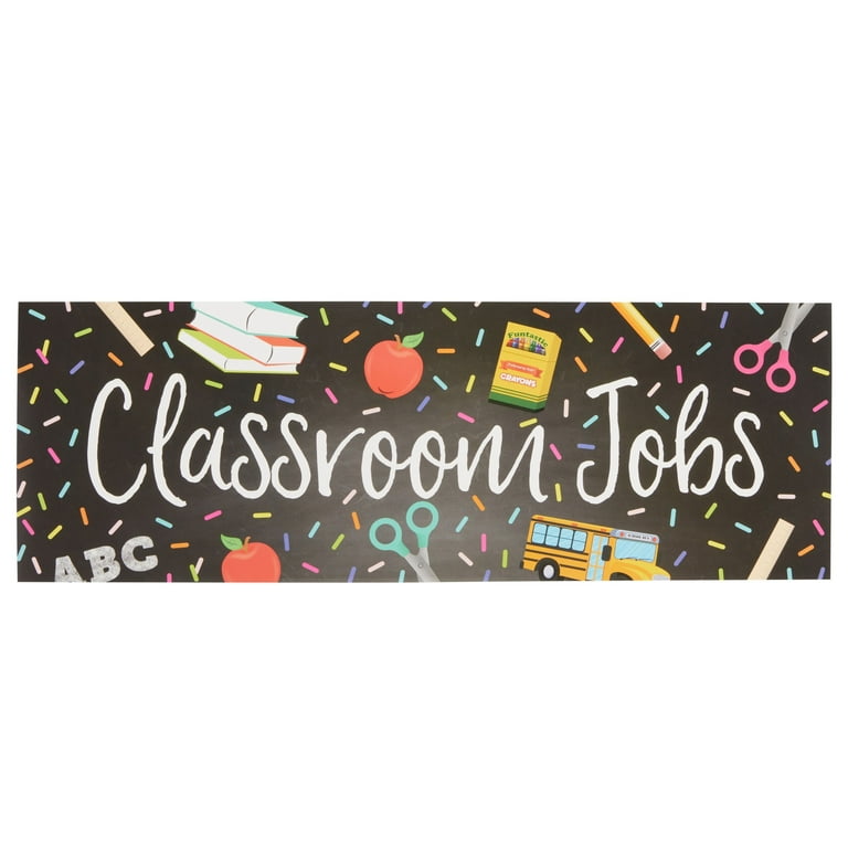 CRAYONS CLASSROOM DECOR Classroom Door Kit Colorful Bulletin Board