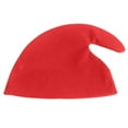 thumbnail image 4 of MIASHUI Elegant Festive Beret Hat With Curled Tip For Holiday Parties Seasonal Celebrations And Event Headwear Accessory Red, 4 of 4