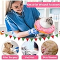 thumbnail image 5 of Pet Cone Collar Soft, Pet Recovery Collar for Wound Healing Cute Donut Adjustable Pet Cones to Stop Licking Comfortable Lightweight Neck Elizabethan Collars for Dogs and Cats After Surgery,L, 5 of 6
