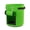 Green, variant on JUANCHENG 7/10 Gallon Felt Reinforced Grow Bags with Waterproof PET Labeling Window