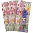thumbnail image 2 of Coolnut 1 Pack Wildflowers Kitchen Towels Highly Absorbent, Super Soft Dishcloths 18 x 28 Inches Reusable Quick Drying Tea Towels Set for Home,Kitchen Decor Wash cloth, 2 of 7