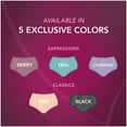 thumbnail image 6 of Depend Silhouette Incontinence & Postpartum Underwear for Women, Maximum Absorbency, Large & Extra-Large, Black, 52 Count, 6 of 6