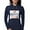 Navy, variant on CafePress - Register To Vote. Ask Me How. Long Sleeve T Shirt - Womens Hooded Shirt