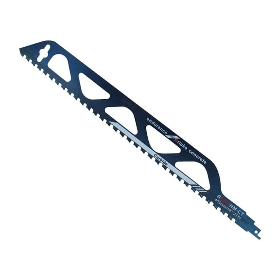 Reciprocating Saw Blade, High Strength Alloy Steel Saber Saw Blade, 505mm Woodworking Blade for Concrete Brick Fiber Cement Glass Fiber Reinforced Plastic