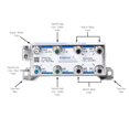 thumbnail image 5 of Amphenol MoCA Gateway Pasivo IPGH3M4-VF 3xHYBRID + 4xMoCA Puertos Divisor Compatible con red, 5 of 5