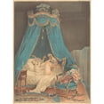 thumbnail image 2 of Jean-Baptiste Chapuy 15x18 Black Ornate Wood Framed Double Matted Museum Art Print Titled - The Little Favorite, 2 of 5