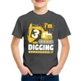 thumbnail image 4 of shoper Car Tees, Boys Shirts Size 8 Vehicle Print Crew Neck Short Sleeve Soft Summer Tops Back to School T-Shirts Toddler To Big Kid Grey 140, 4 of 5